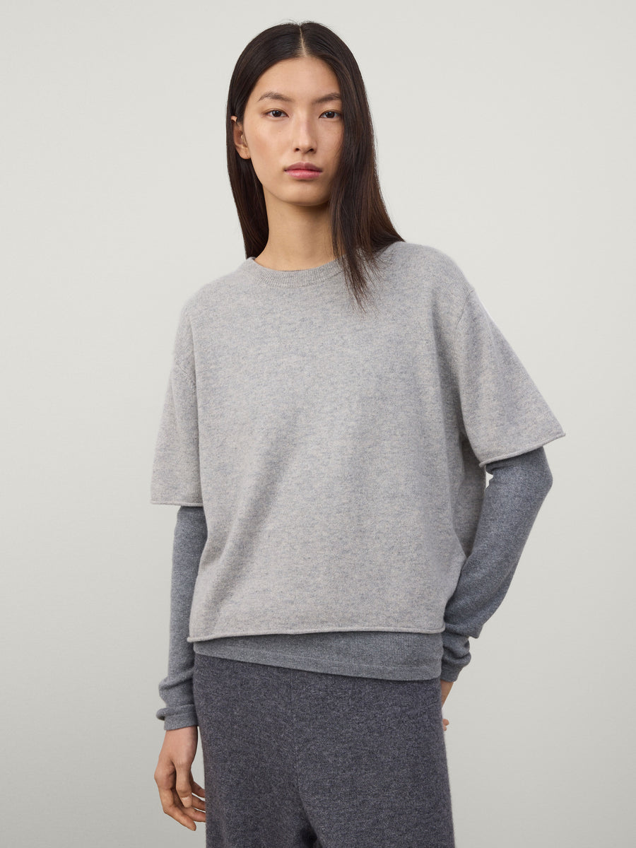 【Lisa Yang】 CilaニットカシミヤTシャツ The Cila T-shirt – LISA YANG