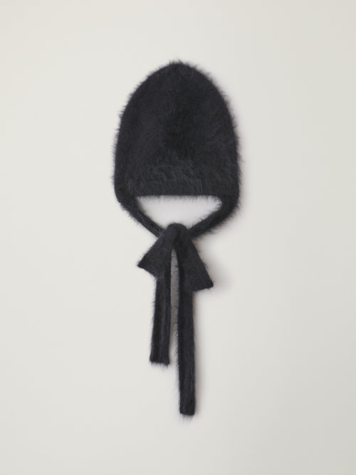 The Brushed Tied Hood