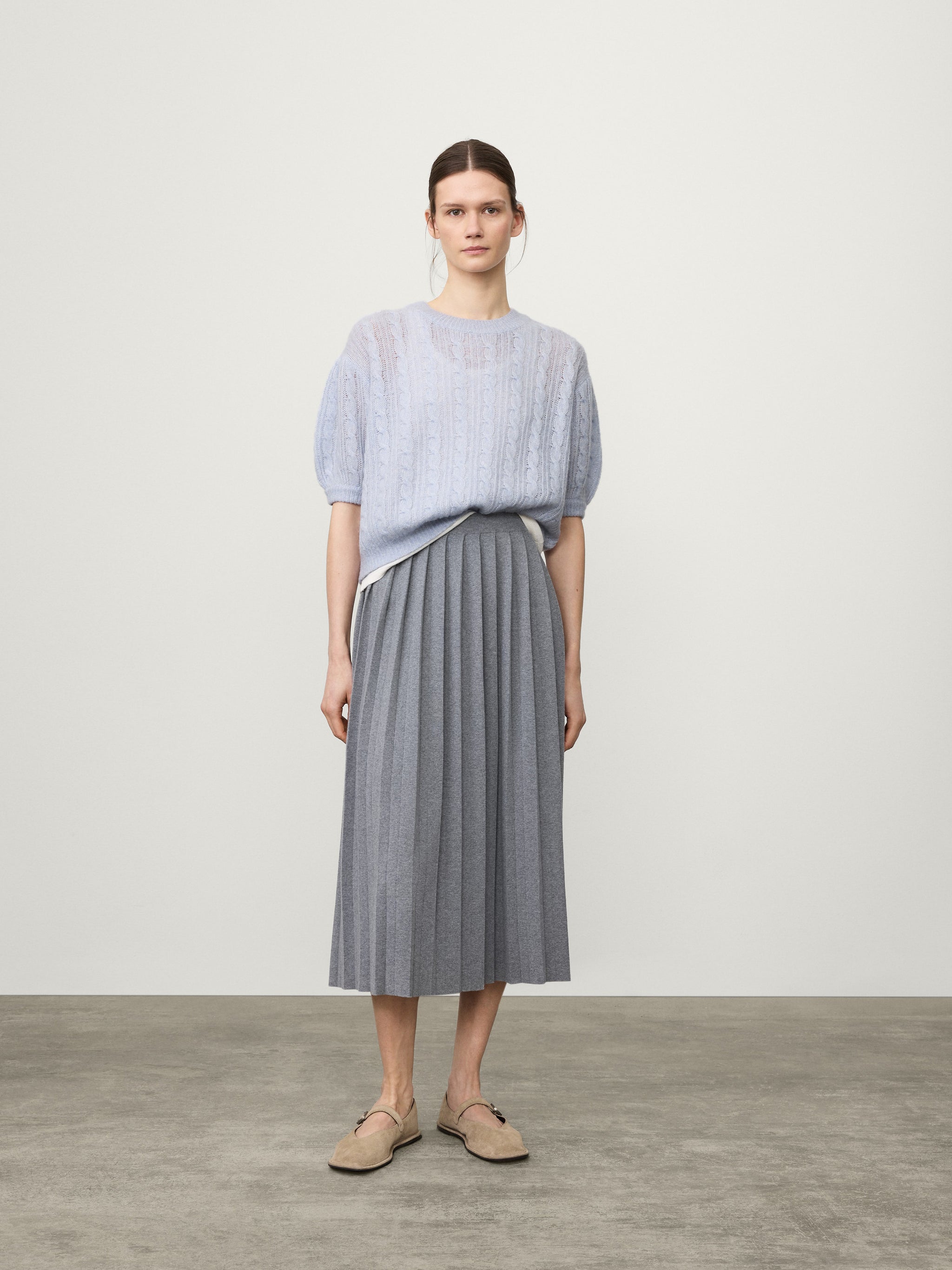 【関税込み】LISA YANG ネイビー The Jakob セーター Lisa Yang Casey Sweater Graphite
