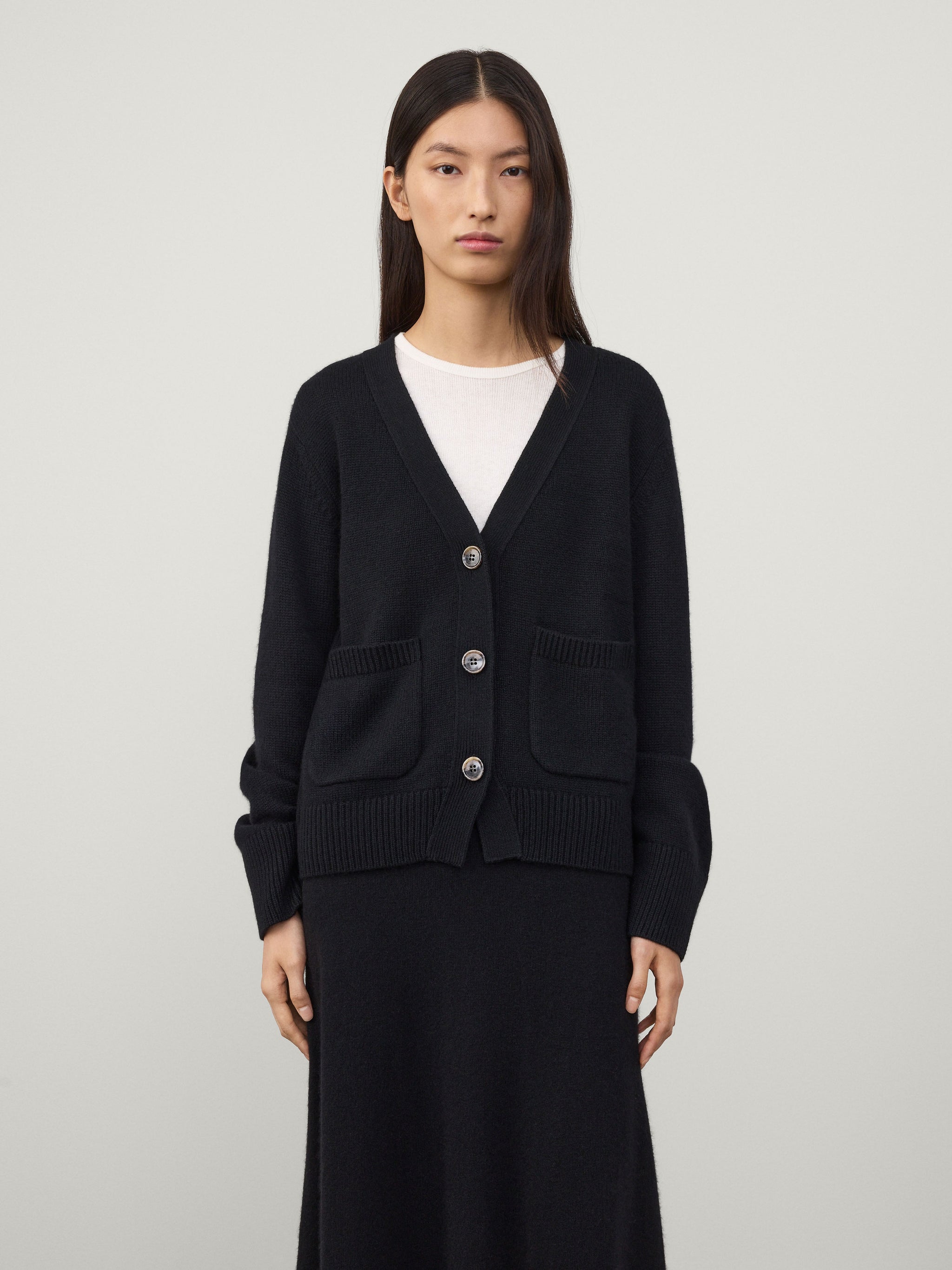 The Danni Cardigan Black – LISA YANG