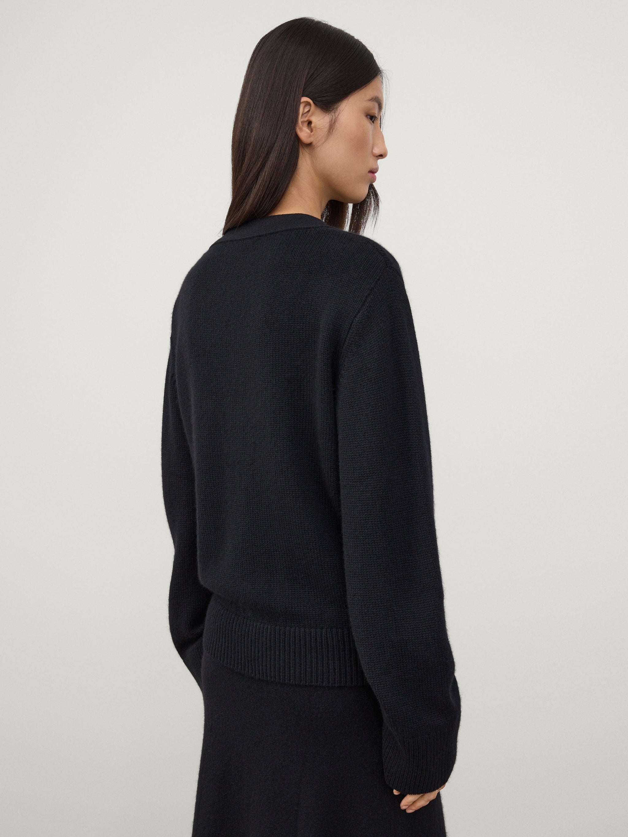 The Danni Cardigan Black – LISA YANG