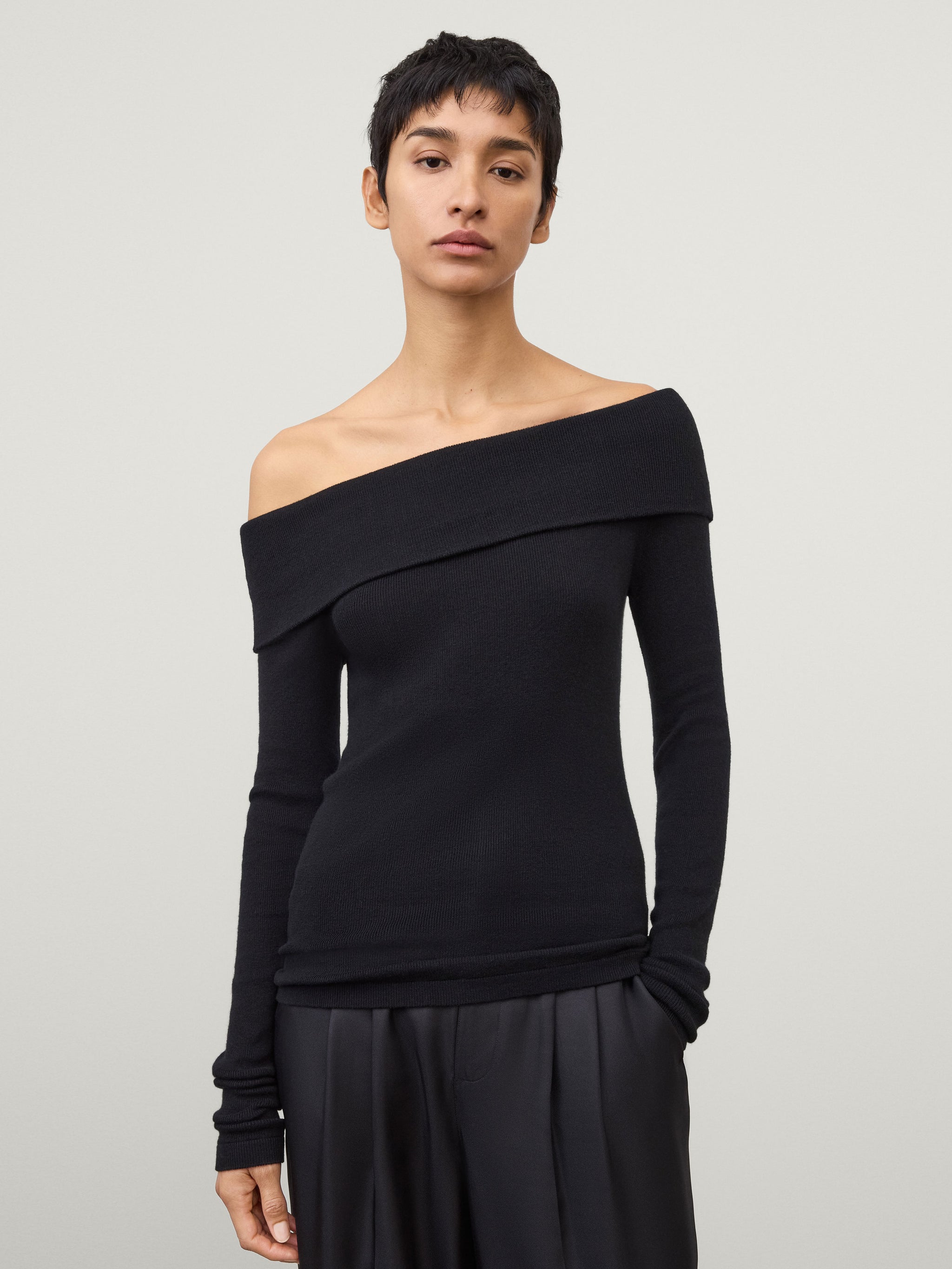 トップス andmary Clala layered set black The Claudina Top – LISA YANG