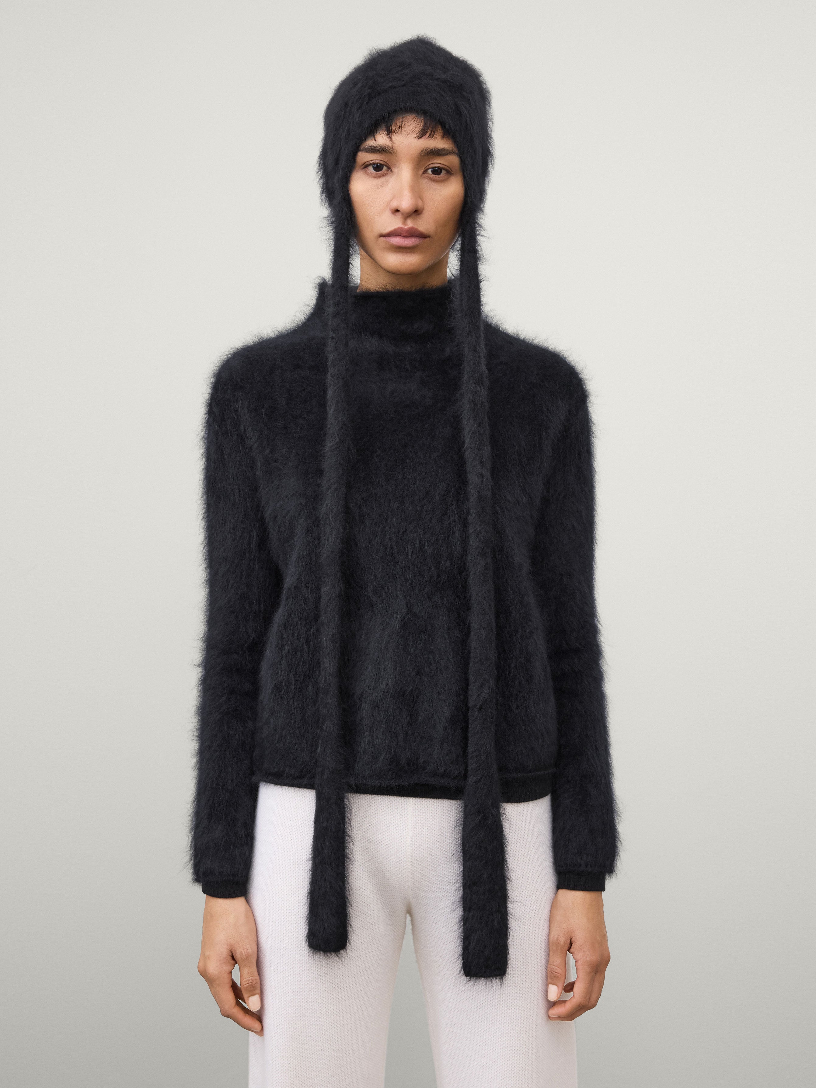 maison lulu pinot Isabel hood ブラックlitmus LITMUS maison lulu pinot Isabel hood BLK - メルカリ