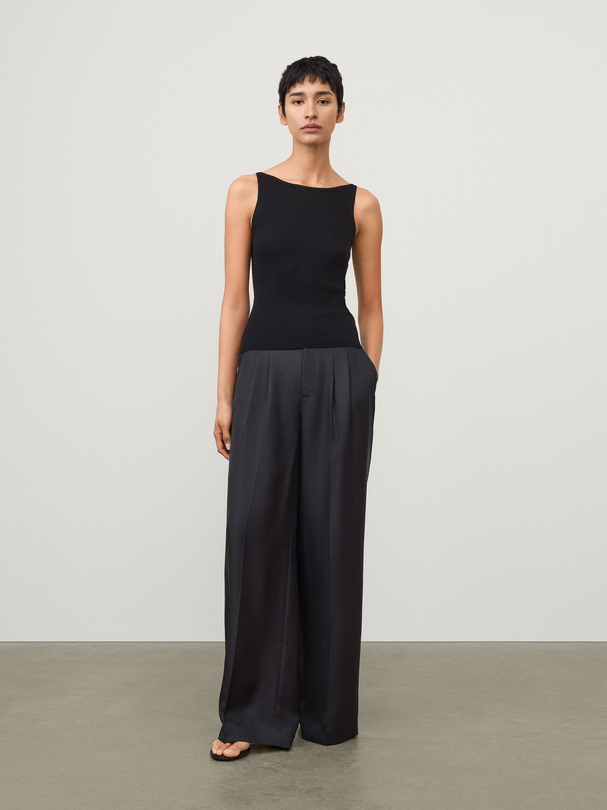 トップス andmary Tiana knit bare tops The Lynette Top – LISA YANG